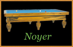 Modle de billard Noyer